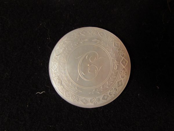 Georgian Mother of pearl gaming counter