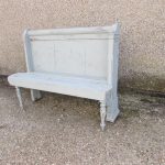 Church pew shabby chic