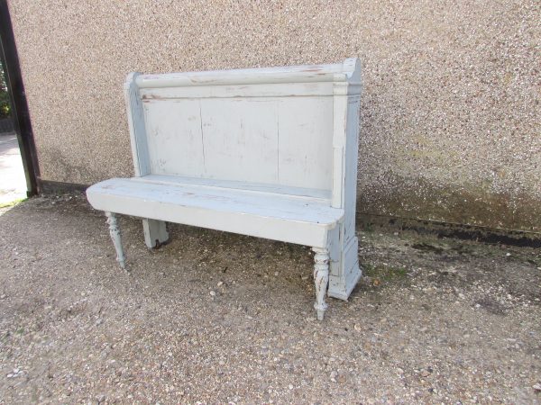 Church pew shabby chic