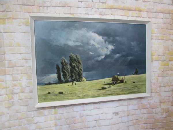 The Last Bales by David Shepard, print