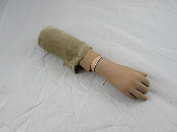 Vintage Prosthetic Arm, with Articulated Hand