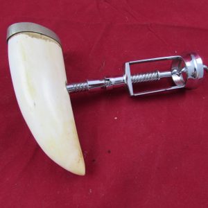 Sperm Whale Tooth Corkscrew