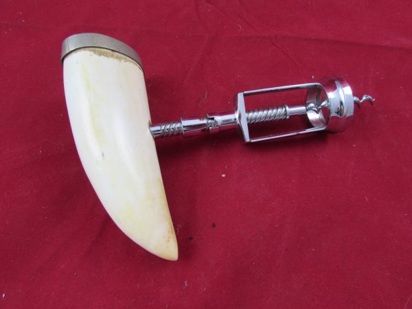 Sperm Whale Tooth Corkscrew