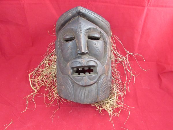 Large Antique African Face Mask (tribal art)